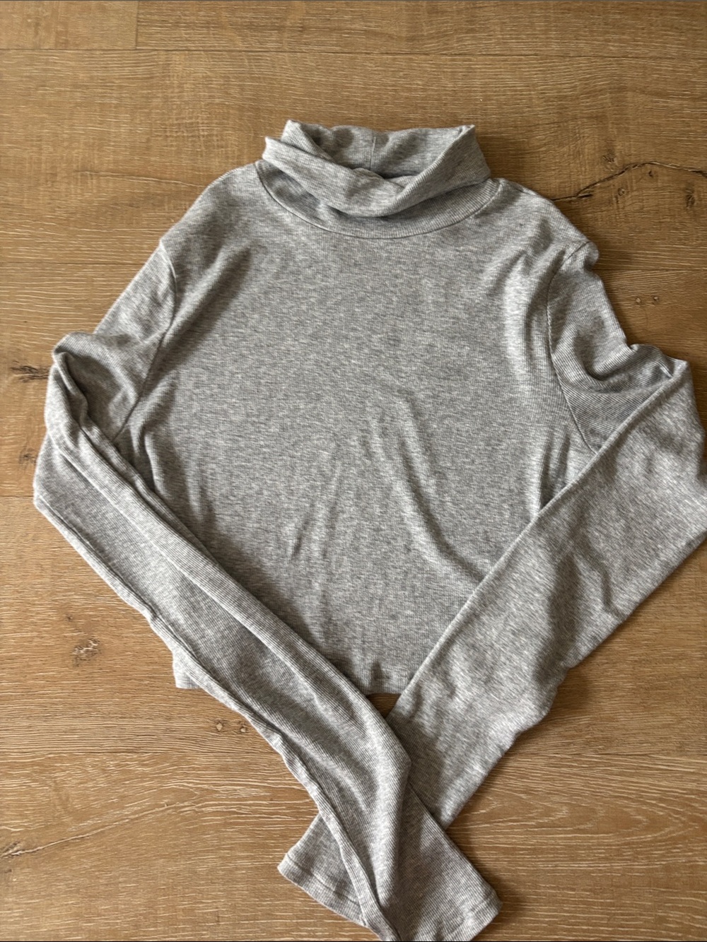 Sunday Best Lightweight Gray Turtleneck Sweater